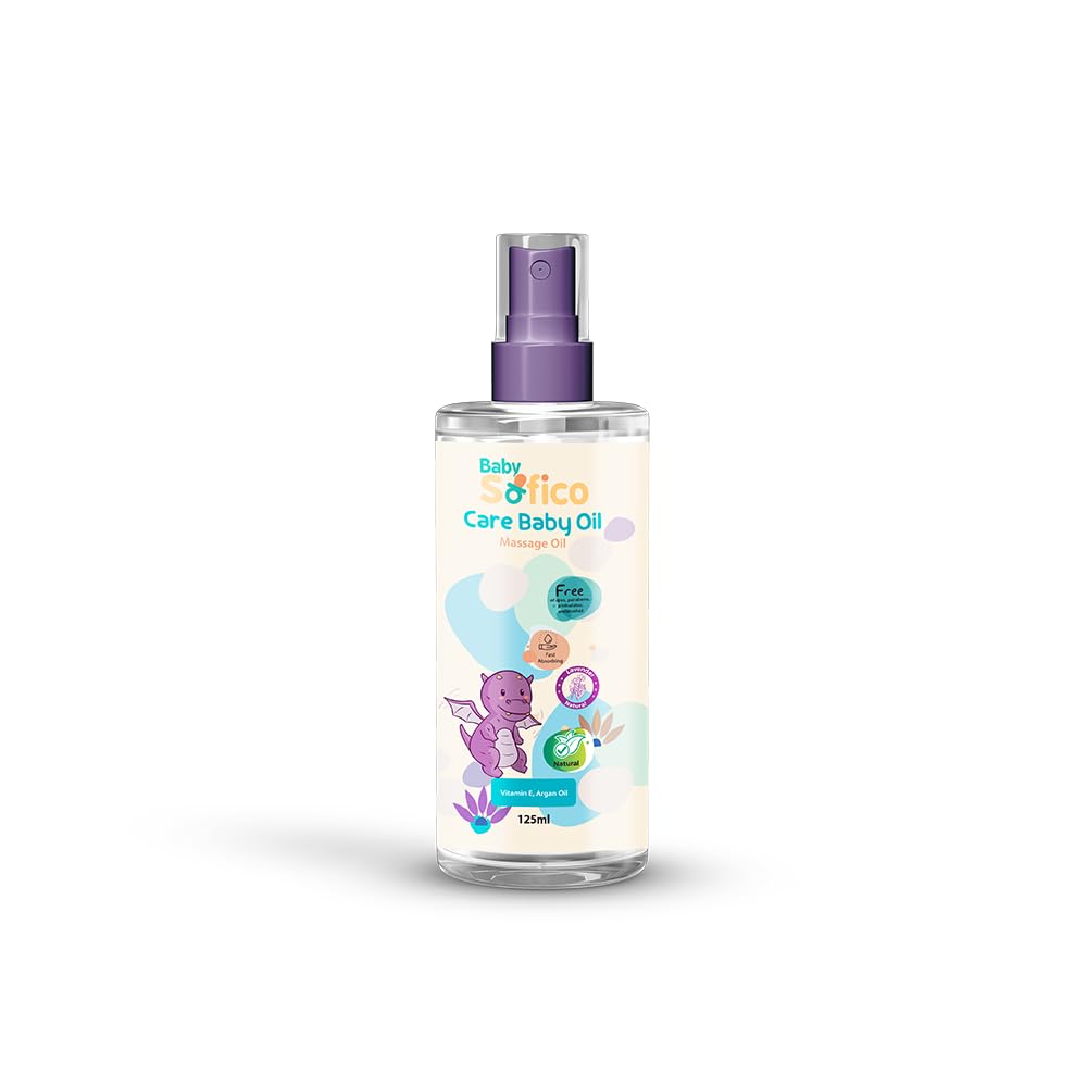 سوفيكو كيدز زيت مساج 125مل ارجان  - Sofico Kids Massage Oil 125ml - Argan