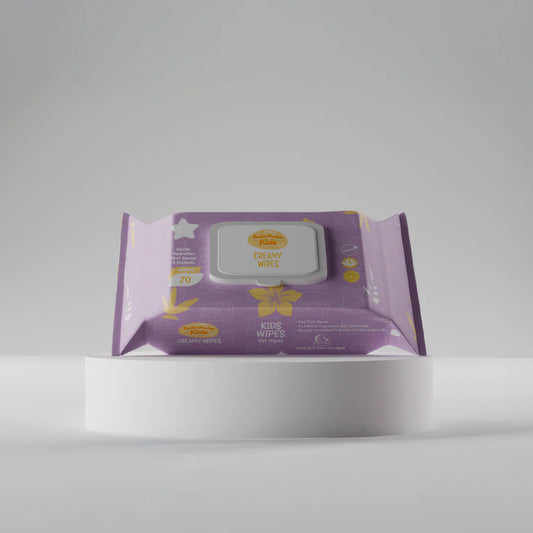 دكتور بونينو مناديل مبللة للاطفال كريمي 70منديل - Dr. Bonino Baby Creamy Wet Wipes, 70 Wipes