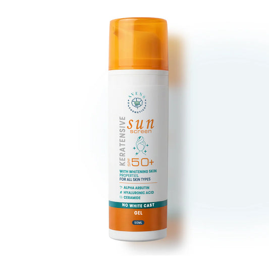 افينز كيراتينسيف صن سكرين الفا اربيوتين 50 مل عرض - Avens ceratinsafe Sunscreen with Alpha Arbutin (50ml) - Offer