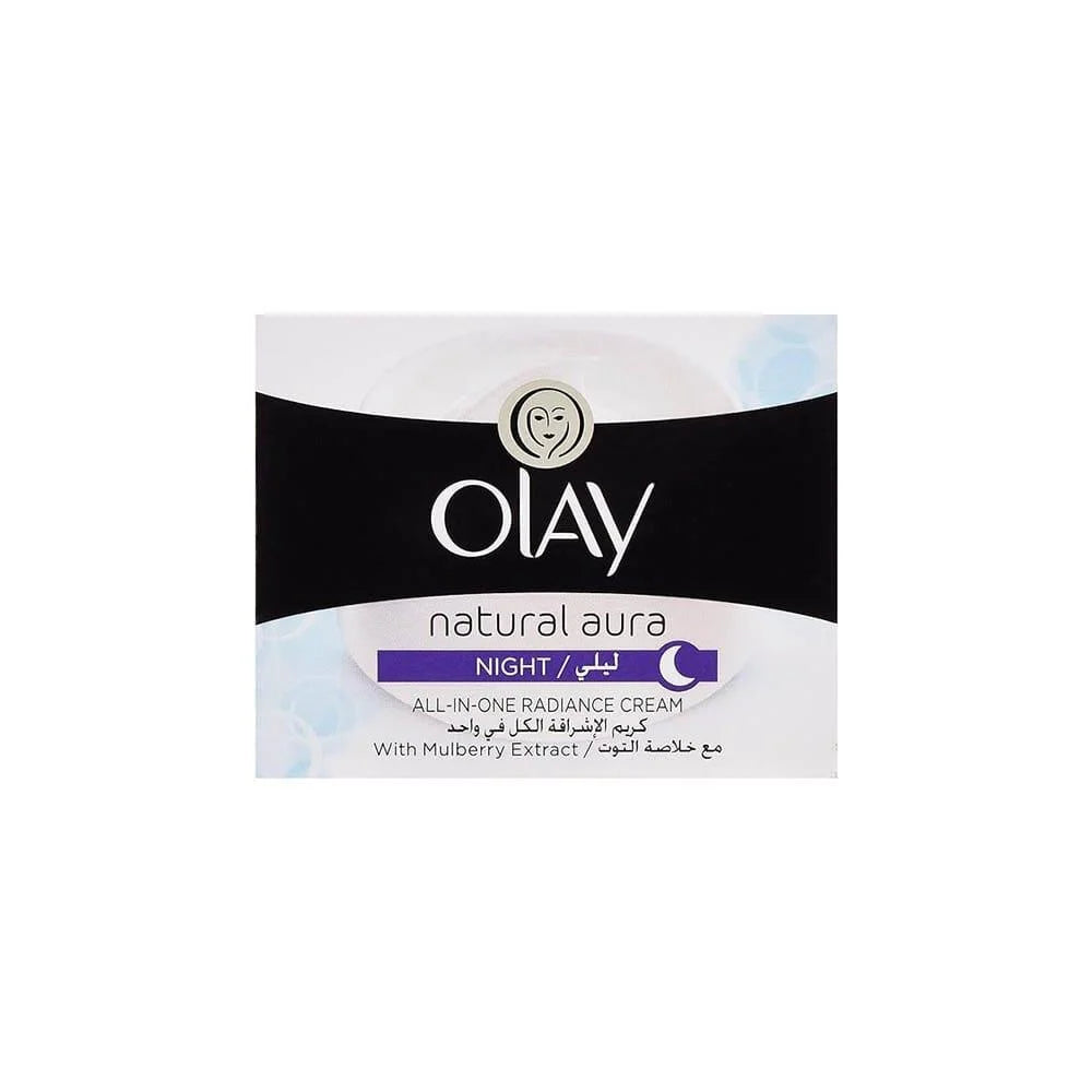 اولاي كريم الليل بخلاصة التوت 50 مل - Olay Revitalizing / Whitening Night Cream with Blackberry Extract 50ml