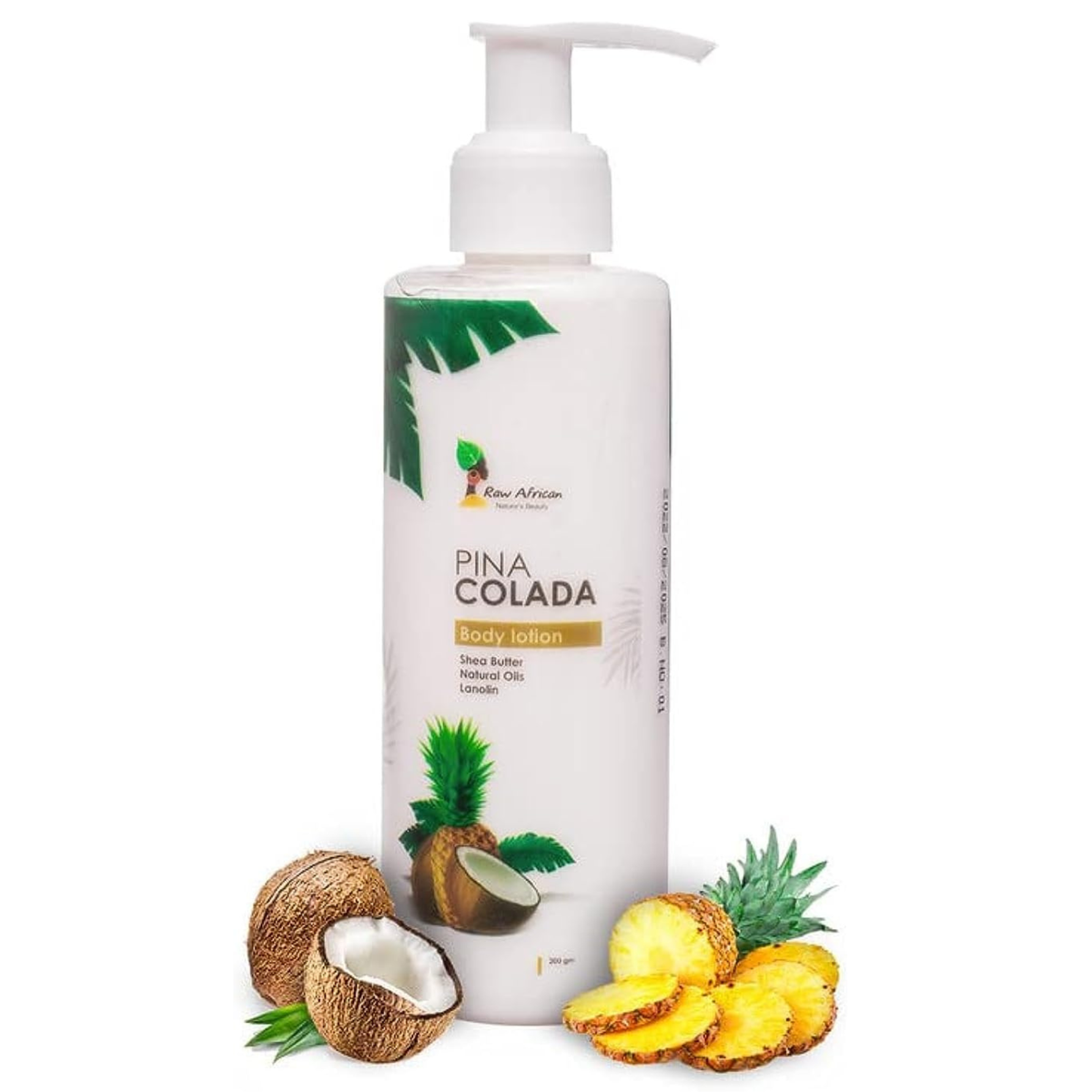 Raw African Pina Colada Body Lotion 200GM – GlowRoom