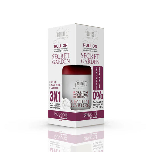 سوفيكو بيوند رول اون 50مل سيكرت جاردن  - Sofico Beyond Roll-On Deodorant 50ml - Secret Garden