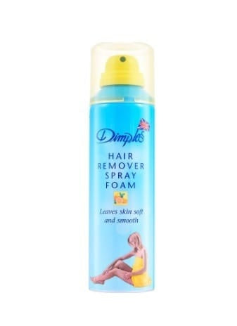 ديمبلز سبراى فوم مزيل شعر 200مل ليمون - Dimples Hair Removal Spray Foam - Lemon (200ml)