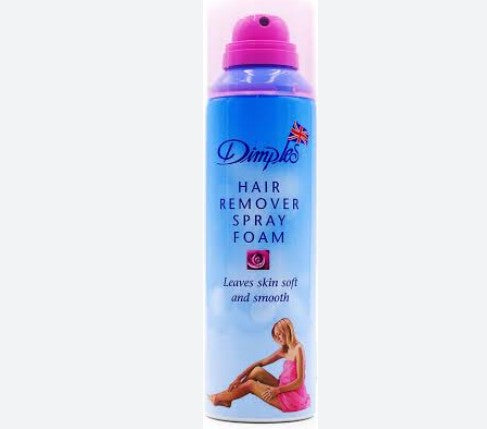 ديمبلز سبراى فوم مزيل شعر 100مل روز - Dimples Hair Removal Spray Foam - Rose (100ml)