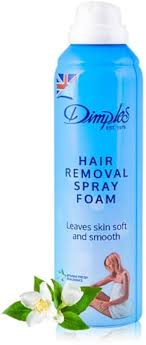 ديمبلز سبراى فوم مزيل شعر 200مل ياسمين - Dimples Hair Removal Spray Foam - Jasmine (200ml)
