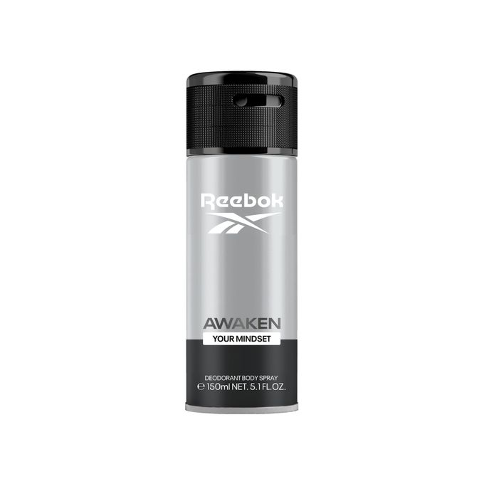 ريبوك ديودرانت سبراي رجالي 150 مل اواكن - Reebok Men's Deodorant Body Spray - Awaken (150ml)