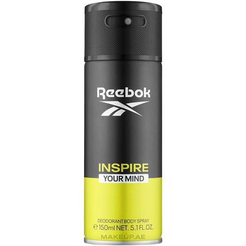 ريبوك ديودرانت سبراي رجالي 150 مل انسباير - Reebok Men's Deodorant Body Spray - Inspire (150ml)