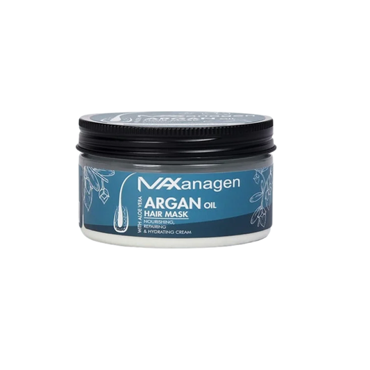 Maxanagen Hair Mask With Aloe Vera And Argan Oil – Paraben Free & Sulfate Free 200 gm