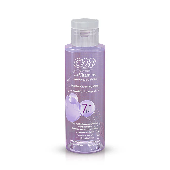 Eva Skin Care Micellar Cleansing Water With Vitamins 7 In 1 For All Skin Types 110ML