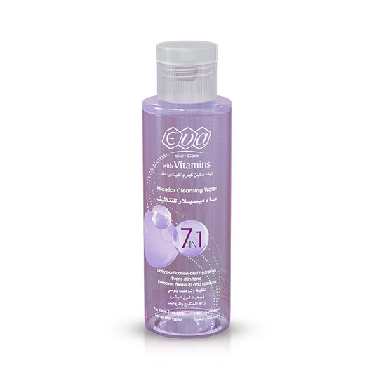 Eva Skin Care Micellar Cleansing Water With Vitamins 7 In 1 For All Skin Types 110ML