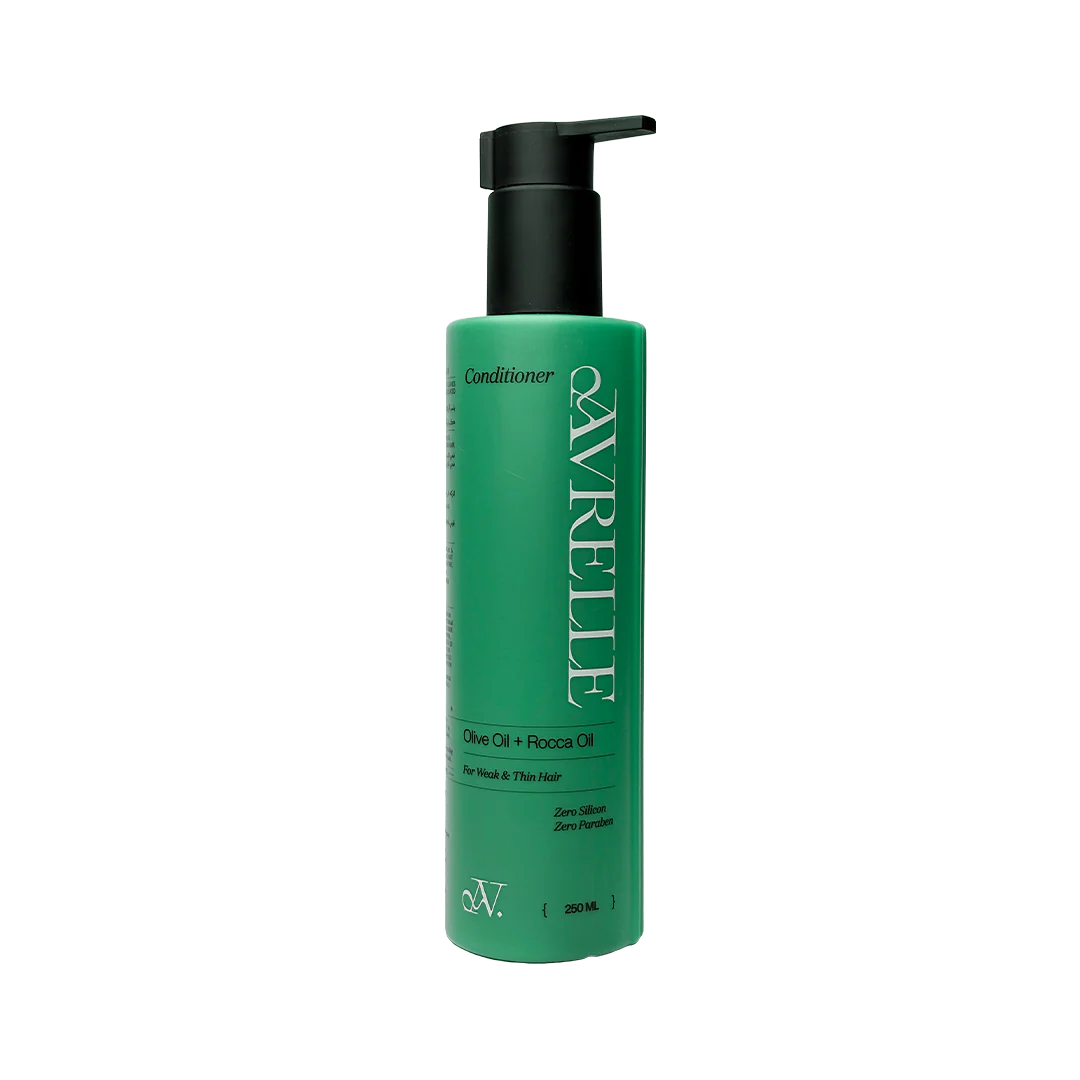 افريل بلسم 250 مل زيت زيتون وجرجير  - Avrelle Hair Conditioner 250 ml with Olive Oil & Rocket Extract