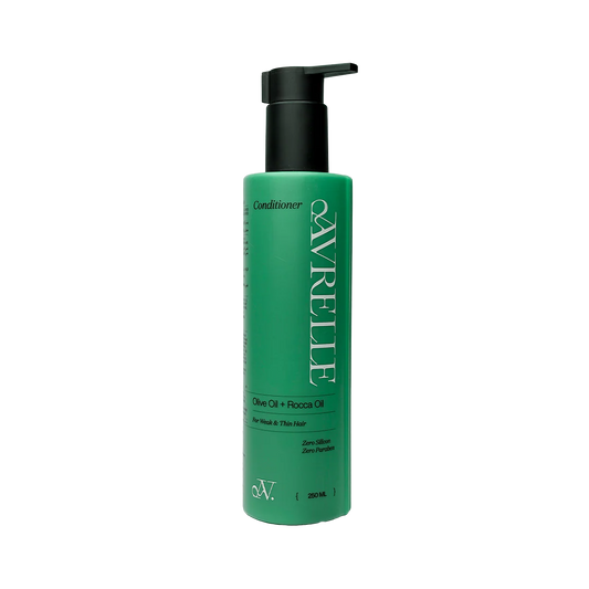 افريل بلسم 250 مل زيت زيتون وجرجير  - Avrelle Hair Conditioner 250 ml with Olive Oil & Rocket Extract