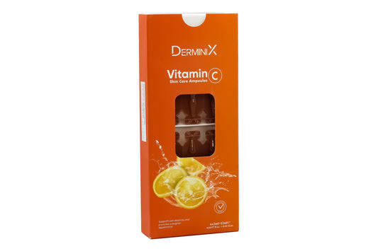 ديرمينيكس امبولات للبشرة 6 * 2 مل فيتامين سي - Derminix Vitamin C Skin Ampoules (6 x 2ml)