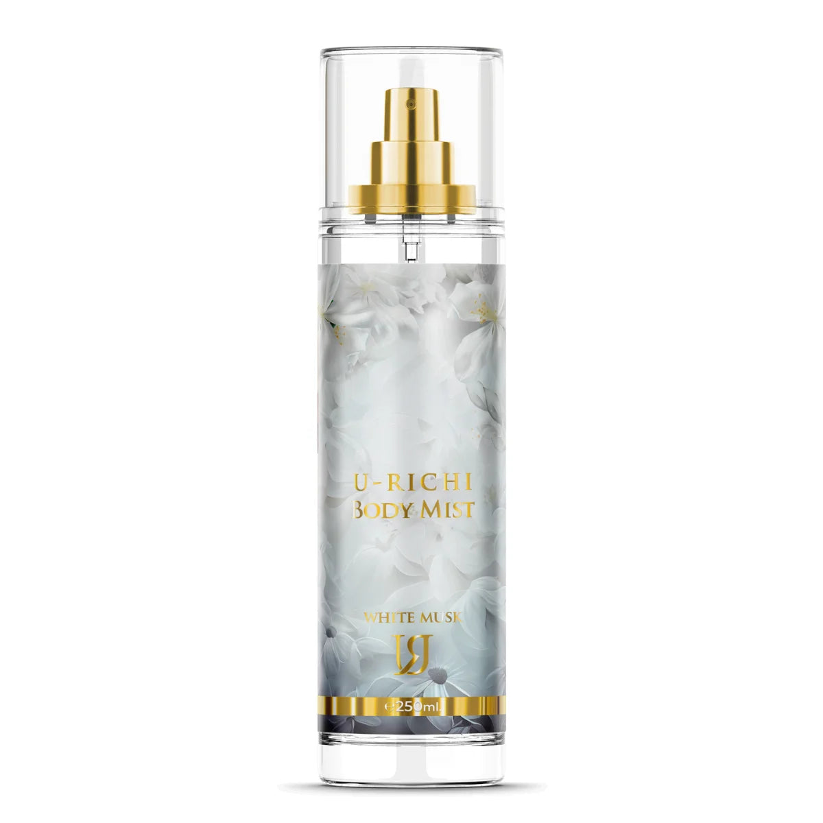 يوريتشي بادي ميست وايت مسك 250 مل - U-Richi BODY MIST WHITE MUSK
