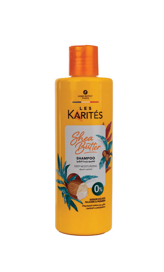 كاريتيه شامبو 400مل بزبدة الشيا - Les Karités Shea Butter Shampoo Deep Moisturizing 400ml
