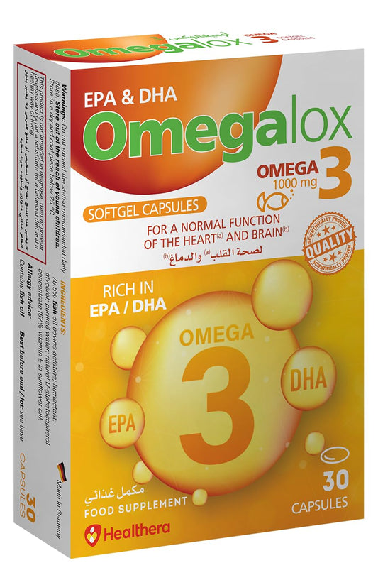 Omegalox 3 (1000mg) 30 capsules
