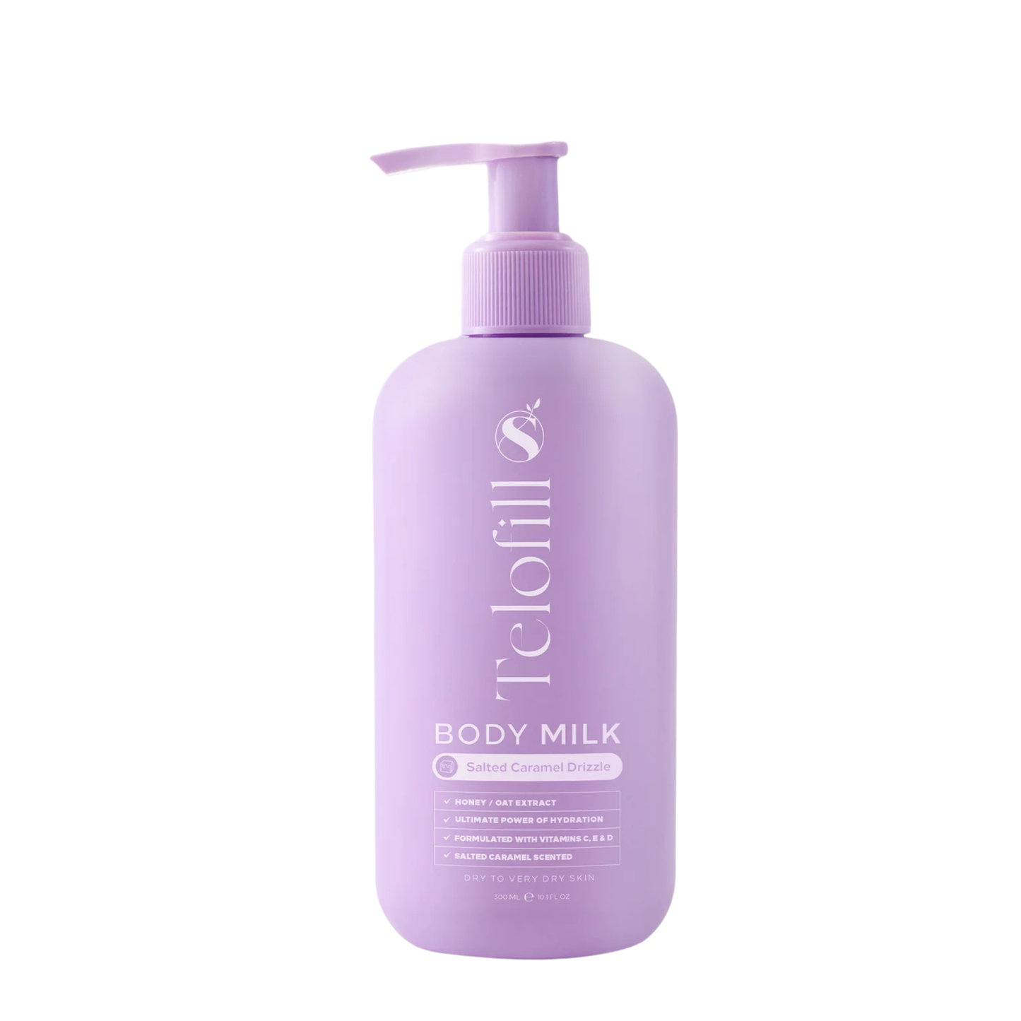 Telofill Body Milk Caramel 300ml - تيلوفيل بادي ميلك كراميل 300مل