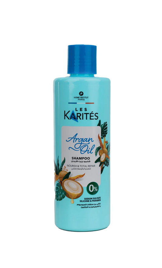 كاريتيه شامبو 400مل بزيت الارجان - Les Karites Argan Oil Shampoo – Nourishing & Repair (400ml)