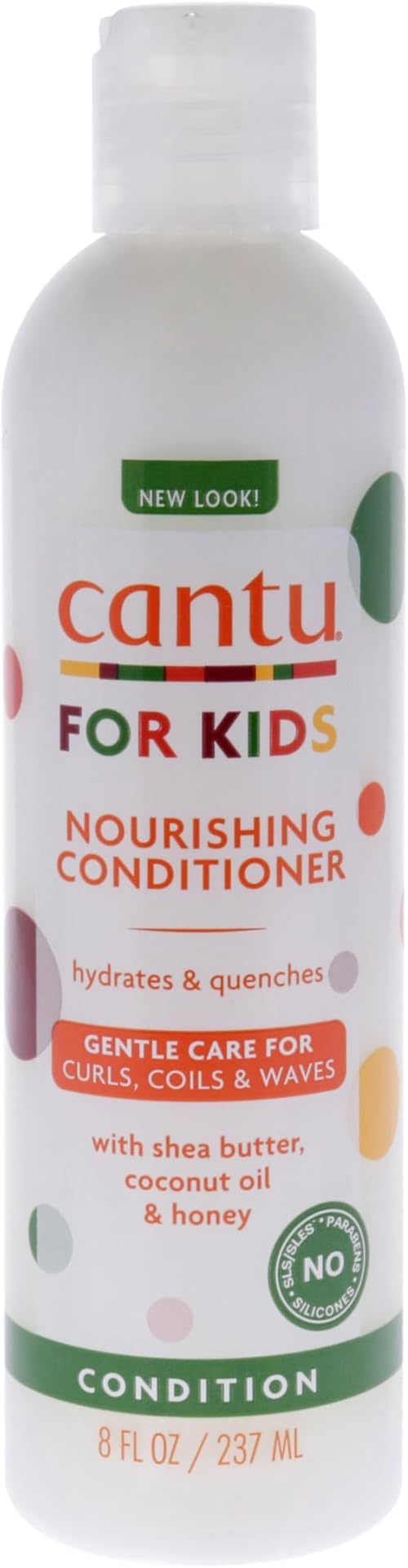 كانتو بلسم اطفال سلفات فري237ملى زبده الشيا - Cantu care for kids nourishing conditioner 237ml
