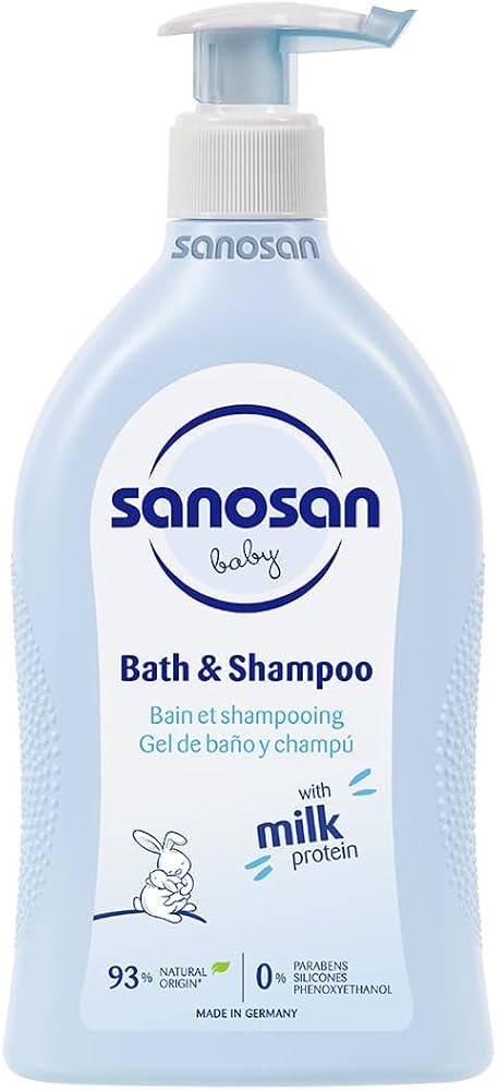 سانوسان شامبو وباث 500مل  - Sanosan Baby Shampoo & Bath (500ml)