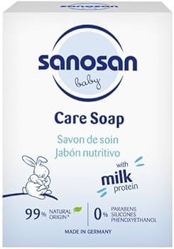 سانوسان بيبى صابون 100مل للعنايه  - Sanosan Baby Care Soap, 100g