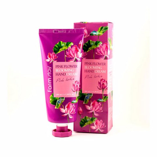 فارم ستاي هاند كريم 100جم بينك  فلاور - Farm Stay Pink Flower Hand Cream (100g)