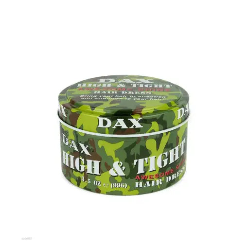 داكس كريم صفيح100م زيتى  - DAX Green / Pomade Hair Wax 100g (Green Tin)