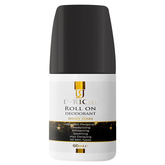 يوريتشي رول اون شايني ستار 60مل - U-Richi Roll On Deodorant Shiny Stars 60 ml