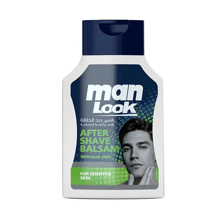 Man look After Shave Balsam With Aloe Vera For Sensitive Skin 125 Gm ( Special Offer )