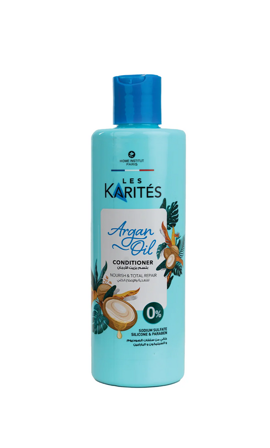 كاريتيه بلسم 400مل بزيت الارجان - Les Karités Argan Oil Conditioner Nourish & Total Repair