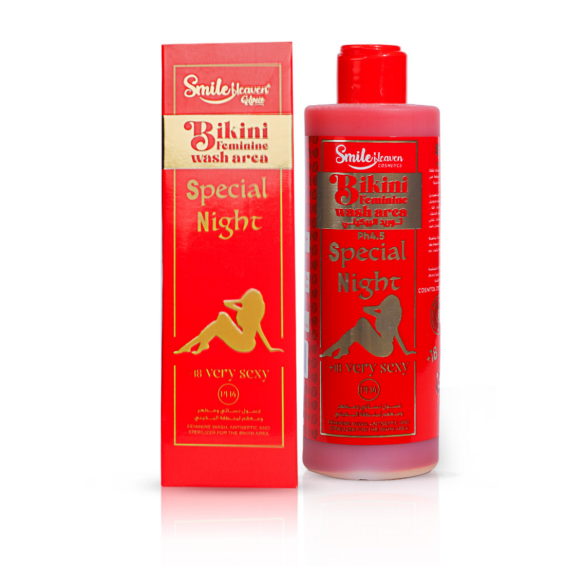 سمايل هيفن بيكيني غسول نسائى250مل سبيشيال نايت - Smile Heaven Bikini Feminine Wash area Special Night
