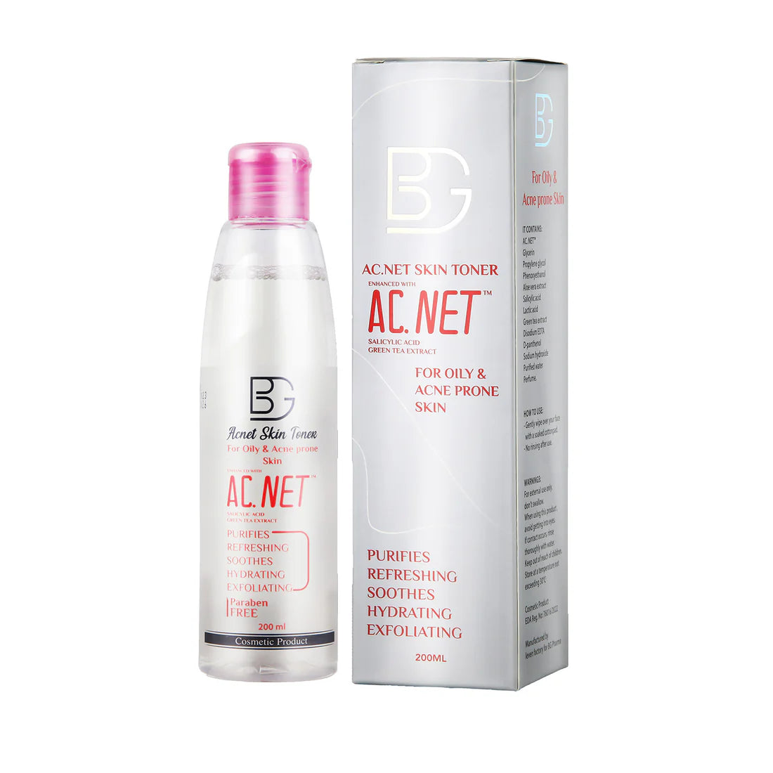 BG AC NET Skin Toner – 200 ml