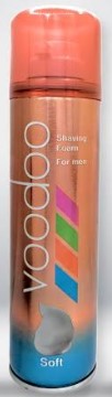 فودو فوم حلاقة 250مل سوفت جولد  - Voodoo Shaving Foam Soft Gold (250ml)