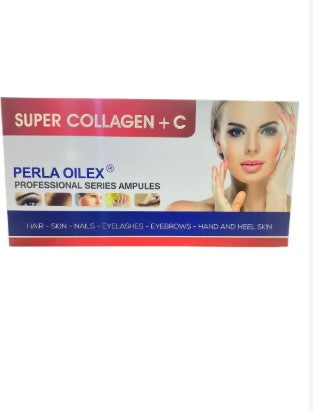 اوليكس امبولات سوبر كولاجين + سي - Oleo Super Collagen & Vitamin C Facial Ampoules