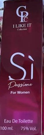 سي بي سي لايكيت برفان 100مل حريمي سي باشون - CBC Like it Perfume - Women's Si Passione, 100ml