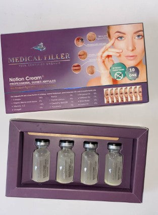 ميديكال فيلر امبولات نوشن كريم لتجاعيد البشرة - Notion Medical Filler Cream for Wrinkles