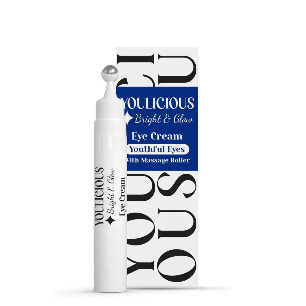 يوليشيس برايت اند جلو كريم عين 15مل - Youlicious bright & glow eye cream 15ml