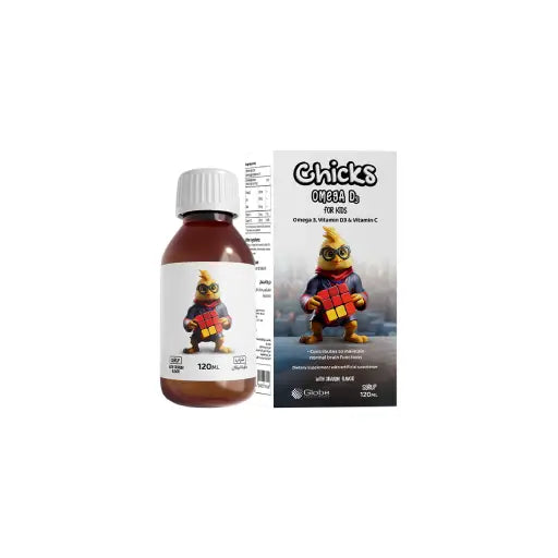 Chicks Omega D3 Kids Syrup 120 Ml