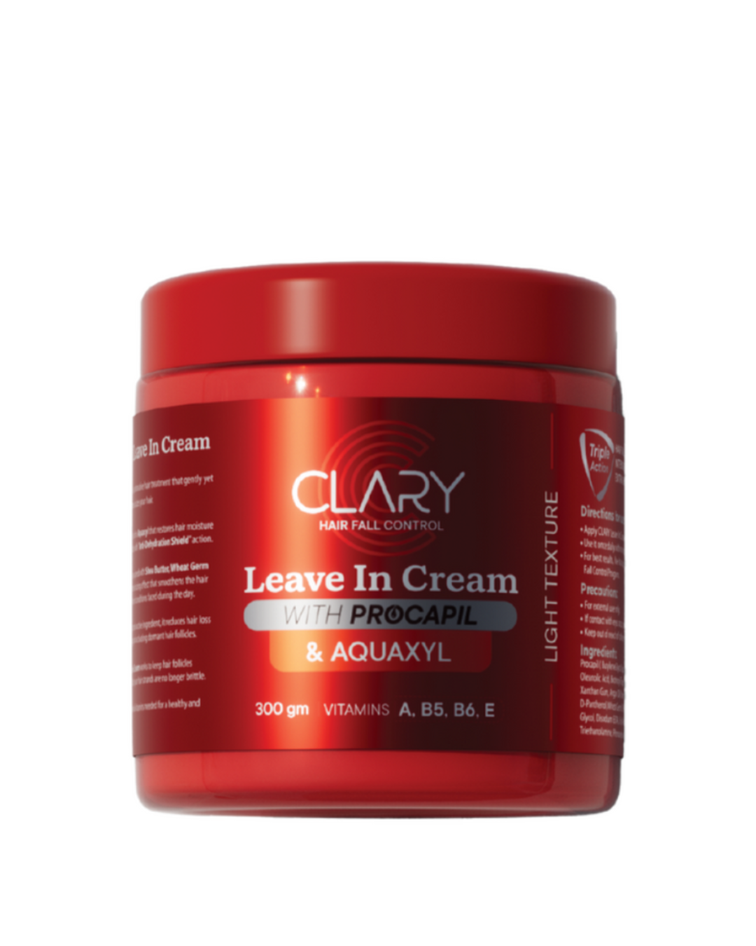 Clary Hair Leave In Cream 300 gm - كلاري ليف ان  300جم