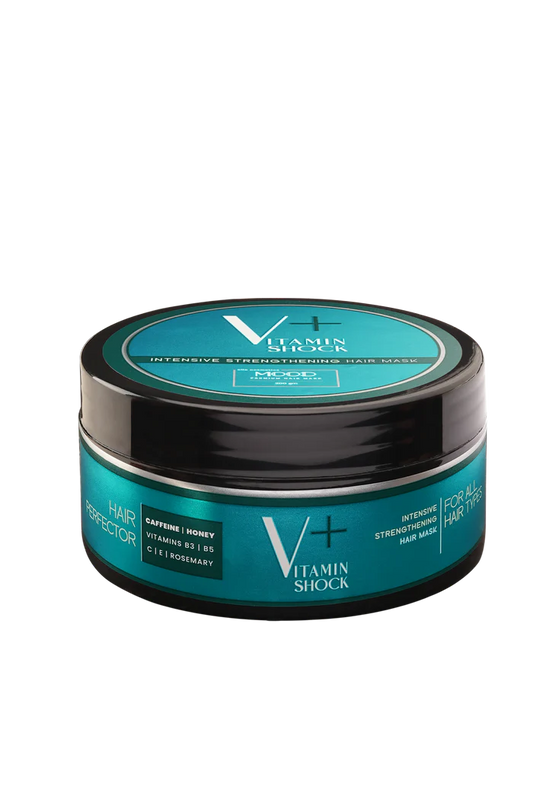 موود حمام كريم فيتامين شوك 200مل - Mood Vitamin Shock Plus Intensive Strengthening Hair Mask 200 ML
