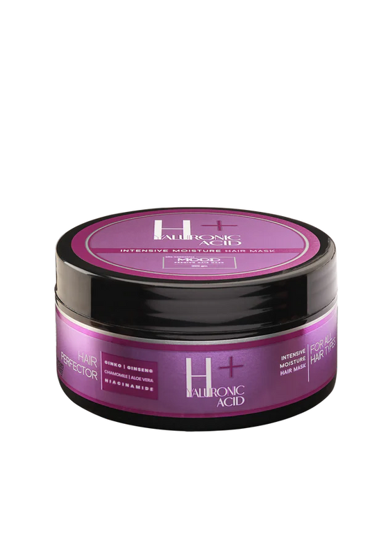 موود حمام كريم هيلارونيك اسيد 200مل - Mood Hyaluronic Acid Plus Intensive Moisture Hair Mask (200ml)