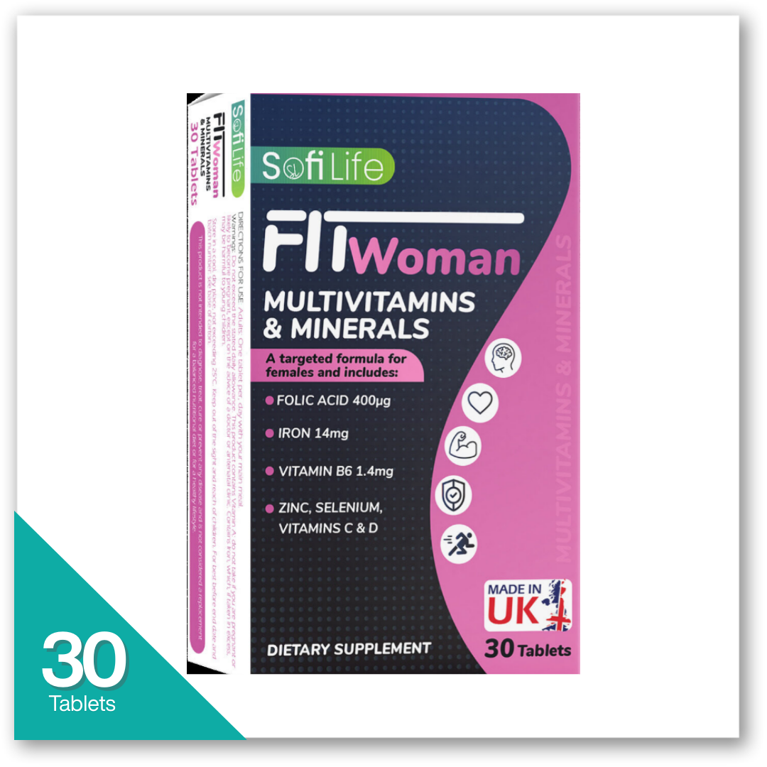 سوفي لايف فت ومان مالتى فيتامين 30 قرص - FIT Woman Multivitamins & Minerals