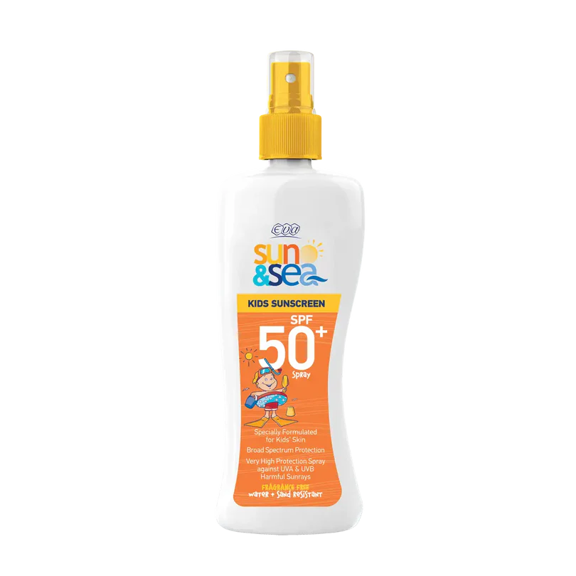 Eva Sun & Sea Sunscreen Spray For Kids SPF ( 50+ ) 200ML
