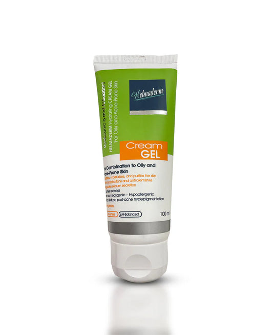 هيلماديرم كريم جيل مرطب 100مل بشرة دهنية - HELMADERM HYDRATING CREAM GEL 100 ML