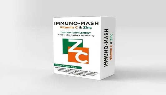 Immuno-Mash Vit C + Zinc 30Capsules