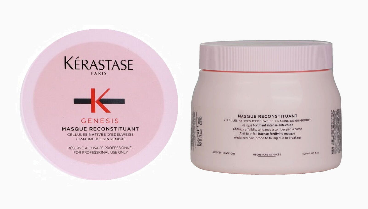 كريستاس جينسيس حمام كريم 500مل - Kérastase Génesis Masque Reconstituant Hair Mask 500ml (Salon Size)