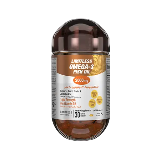 Limitless Omega-3 Fish Oil (30 capsules)