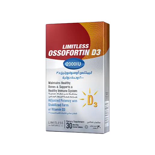 Limitless Ossofortin D3 2000IU