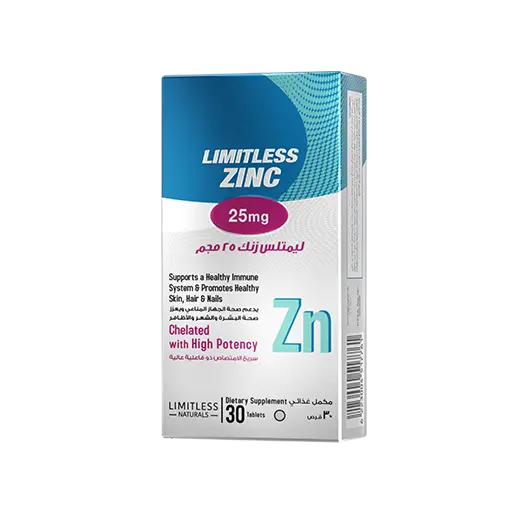 Limitless Zinc 25mg