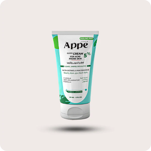 ابي جلايكو كريم لعلاج الحبوب 60مل - Appe COSMO APPE Glyco Cream 60 ml